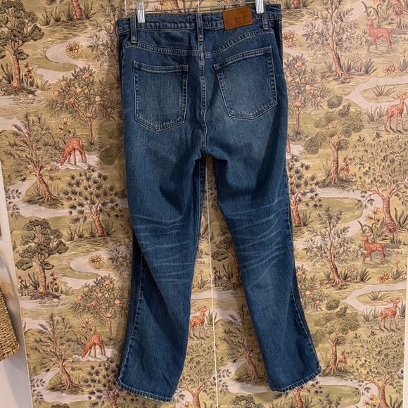 J. Crew Women's Blue Straight Leg Jeans - Picture 3 of 8